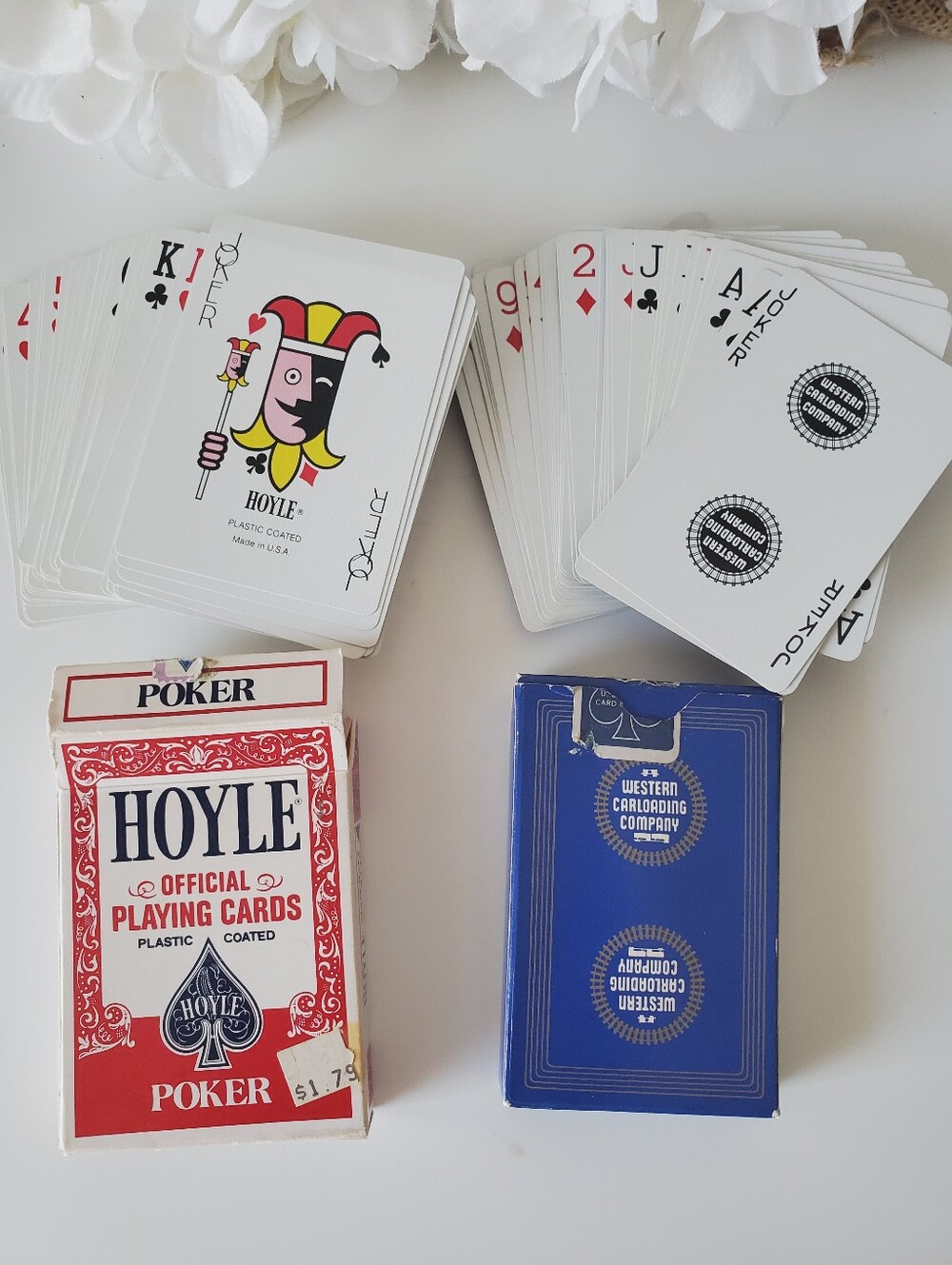 Vintage Hoyle Official Poker Playing Cards Set